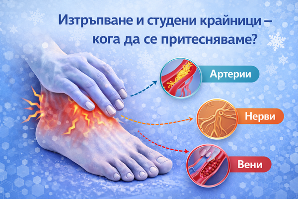 Изтръпване и студени крайници – кога да се притесняваме?